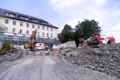 Komplettsanierung der Kanal- und Tiefbauarbeiten am Klinikum Hohe Warte in Bayreuth