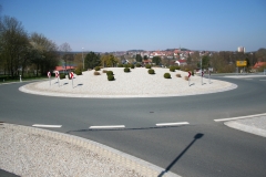Umbau der Kreuzung B299St2181 und Neubau eines Kreisverkehres in Erbendorf