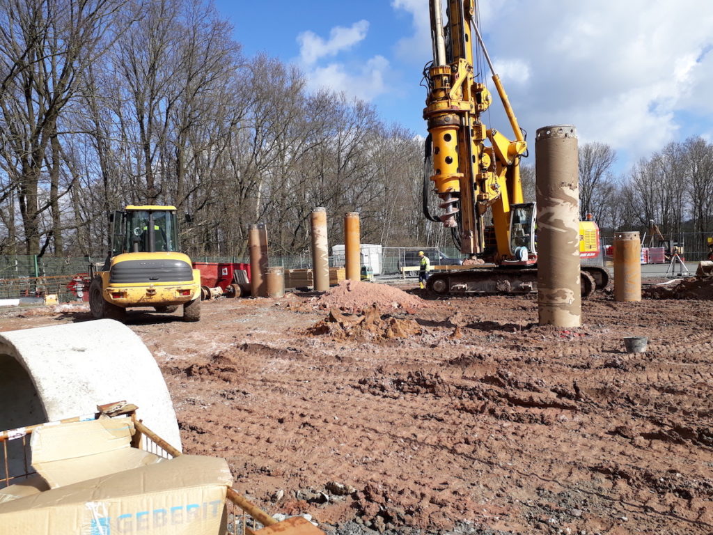 Baustellenfoto hier kommt der Alternativtext