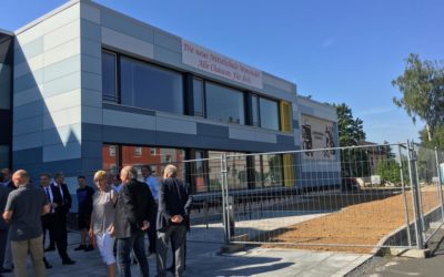 Einweihung der neuen Mittelschule