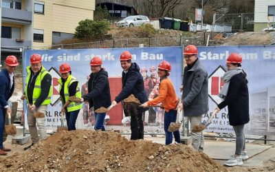 Spatenstich Neubau Mehrfamilienwohnhaus