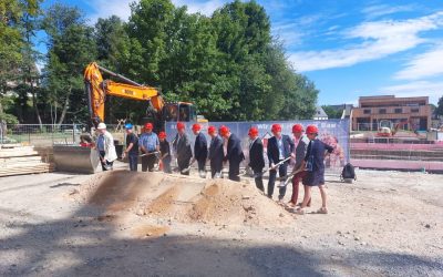 Spatenstich in Marktredwitz