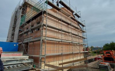 Richtfest Kletterzentrum Tirschenreuth